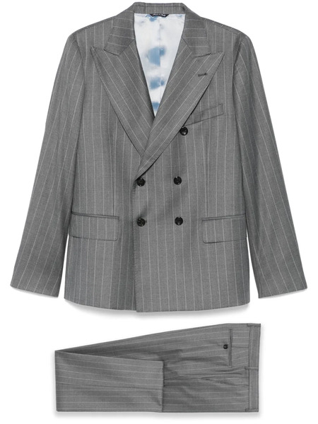  Reveres 1949 Pinstriped Suit - Grey 