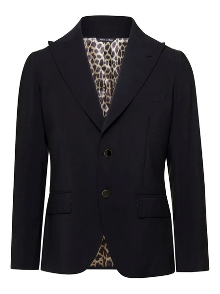  Reveres 1949 Single-breasted Blazer - Black 