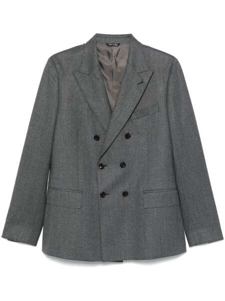  Reveres 1949 Wool Blazer - Grey 