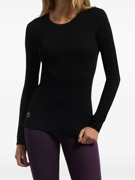  Rewoolution Crew-neck Long-sleeve T-shirt - Black 