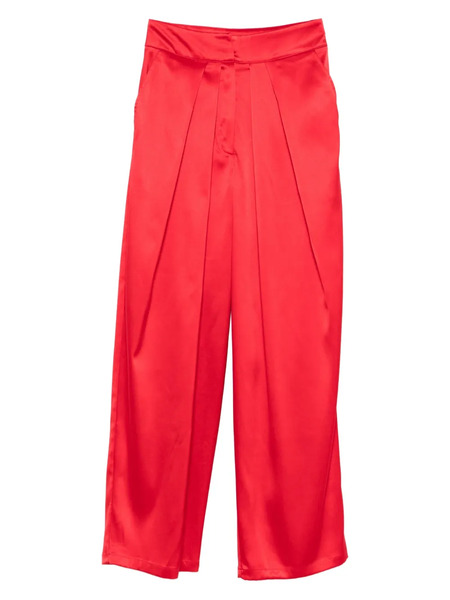  Rhizome Kristen Pleated Trousers - Red 