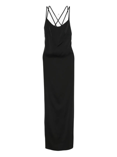  Rhizome Merida Side-split Maxi Dress - Black 