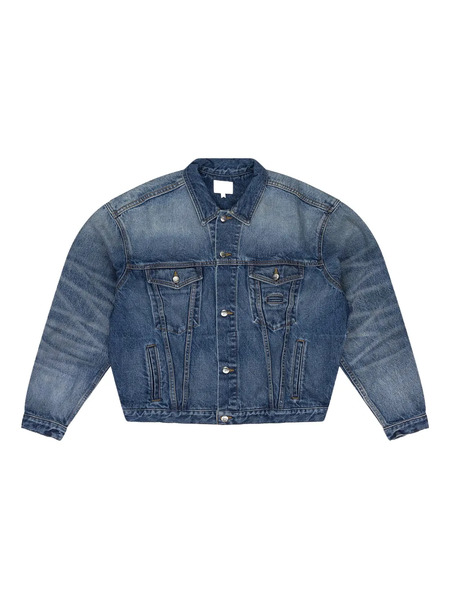  Rhude Button-fastening Denim Jacket - Blue 