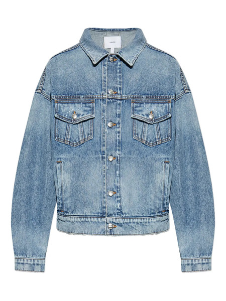  Rhude Cotton Denim Jacket - Blue 