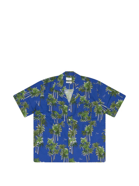  Rhude Printed Shirt - Blue 