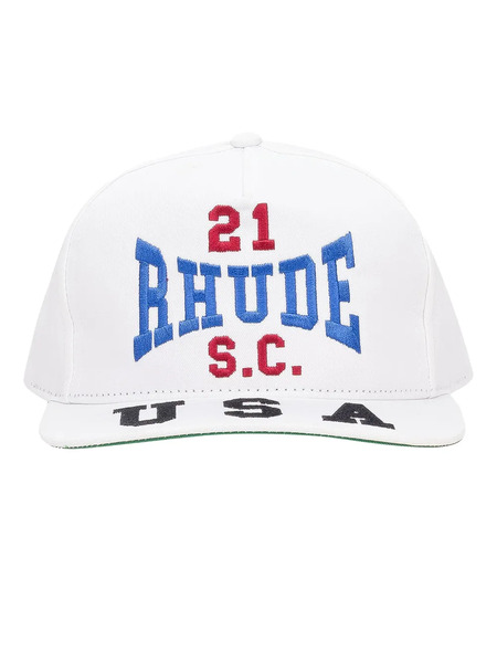  Rhude Rsc Baseball Cap - White 