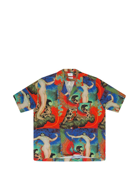  Rhude Vice Printed Shirt - Red 