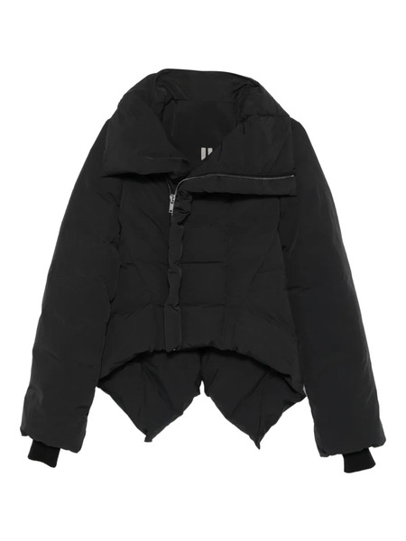  Rick Owens Asymmetrical Quilted Jacket - Black 