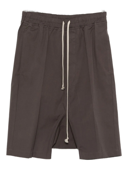  Rick Owens Drawstring Bermuda Shorts - Grey 