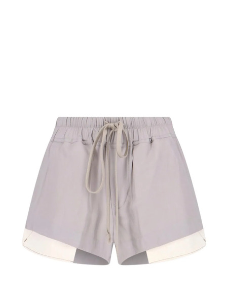  Rick Owens Drawstring Layered Shorts - Grey 