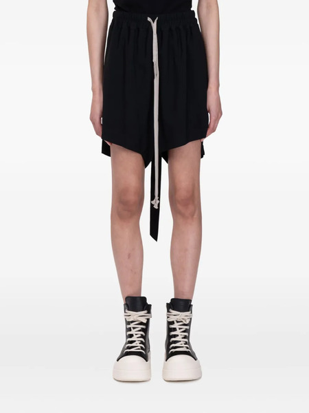  Rick Owens Drawstring Shorts - Black 