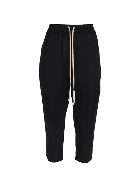  Rick Owens Drawstring Trousers - Black 