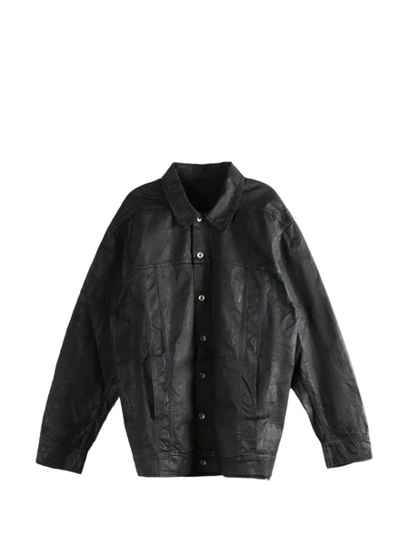  Rick Owens Drkshdw Button-up Jacket - Black 