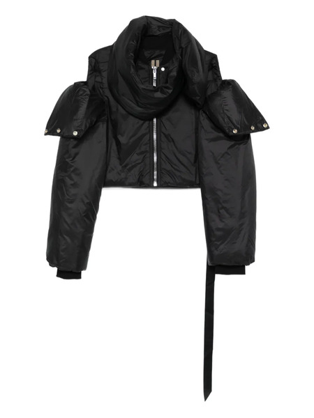  Rick Owens Drkshdw Convertible Puffer Jacket - Black 