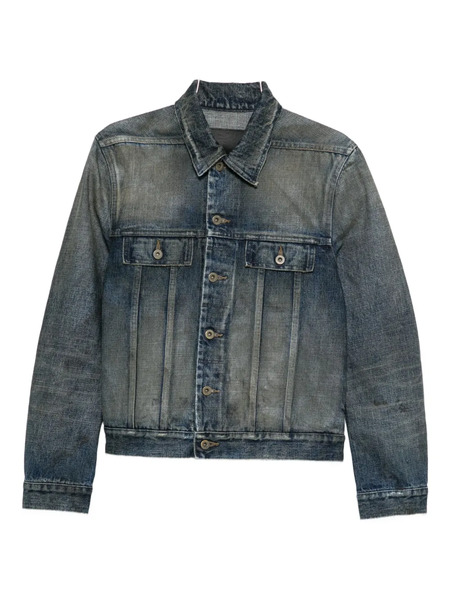  Rick Owens Drkshdw Denim Jacket - Blue 
