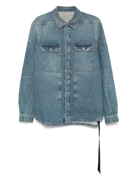  Rick Owens Drkshdw Denim Outershirt - Blue 
