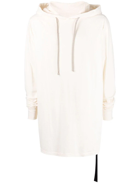  Rick Owens Drkshdw Drawstring Pullover Hoodie - Neutrals 