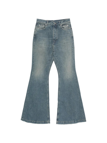  Rick Owens Drkshdw Five-pockets Flared Jeans - Blue 