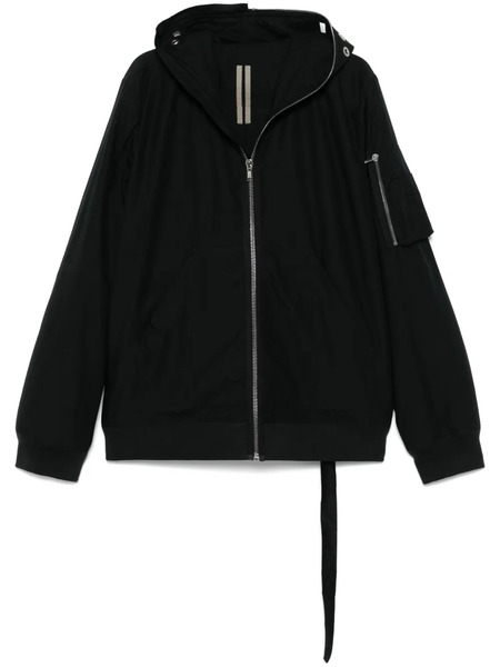  Rick Owens Drkshdw Gimp Flight Jacket - Black 
