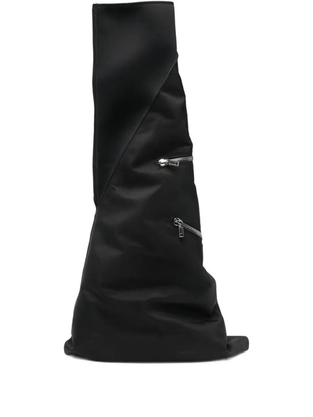  Rick Owens Drkshdw Leather Biker Boots - 9 