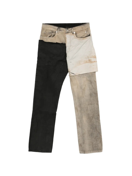 Rick Owens Drkshdw Patchwork Jeans - Black 