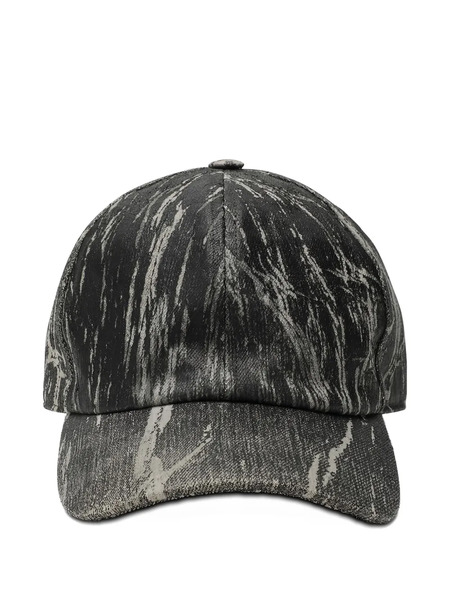  Rick Owens Drkshdw Patterned Baseball Cap - Black 