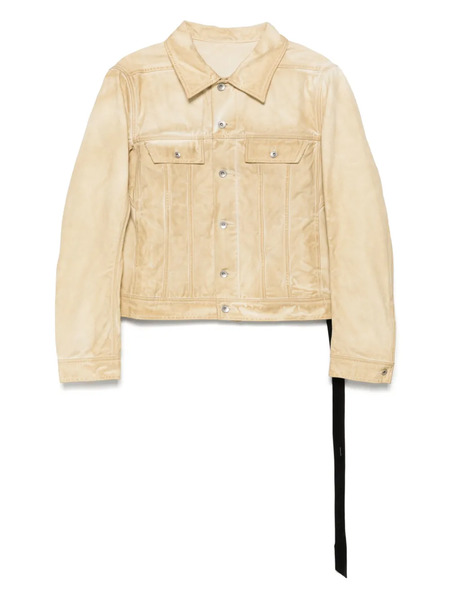  Rick Owens Drkshdw Trucker Jacket - Neutrals 