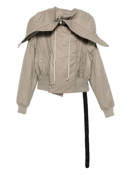 Rick Owens Drkshdw Zip-up Bomber Jacket - Brown 