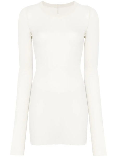  Rick Owens Fine-ribbed Top - Neutrals 
