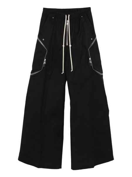  Rick Owens Flared Heizer Trousers - Black 