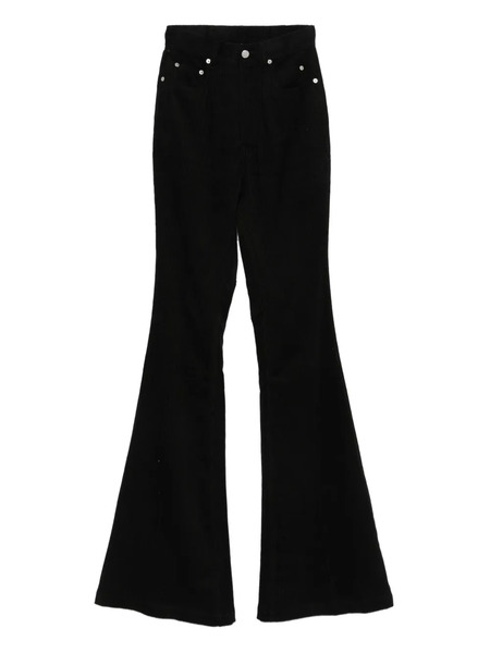  Rick Owens Flared Jeans - Black 