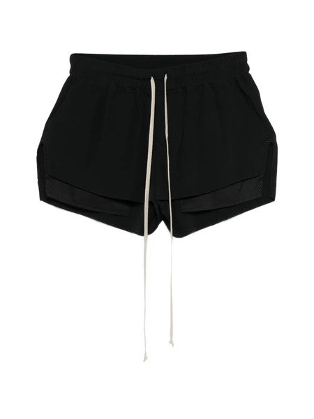  Rick Owens Fog Drawstring Shorts - Black 