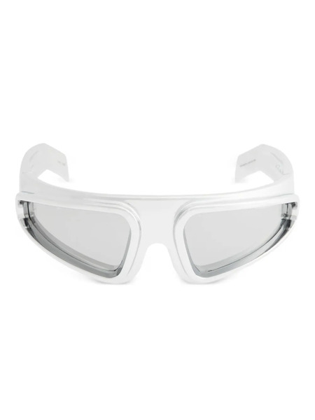  Rick Owens Geometric-frame Sunglasses - Grey 