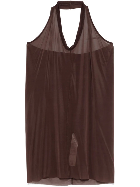  Rick Owens Halter T Top - Brown 