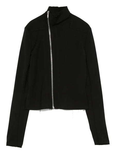  Rick Owens High-neck Jacket - Black 