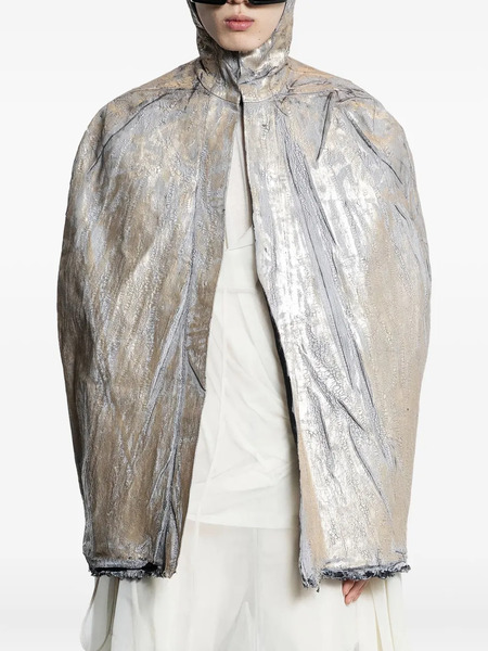  Rick Owens Hooded Cape - Gold 