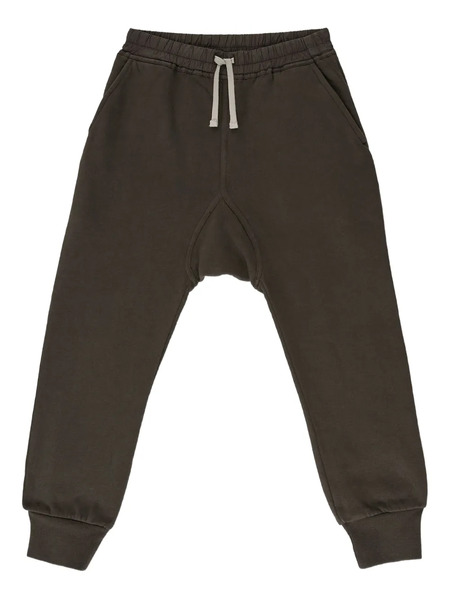 Rick Owens Kids Drawstring Track Pants - Brown 