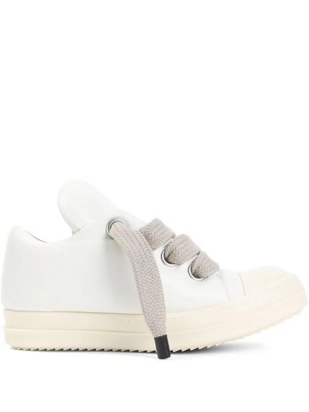  Rick Owens Leather Sneakers - Neutrals 
