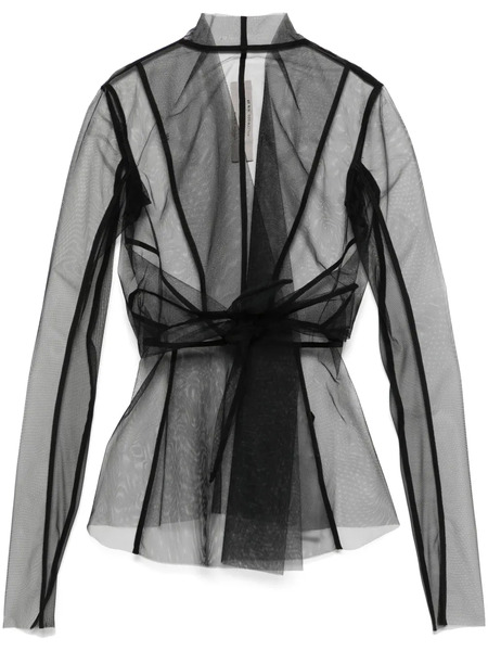  Rick Owens Ls Strutter Jacket - Black 