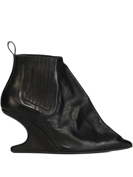  Rick Owens 80mm Taco Boots - Black 