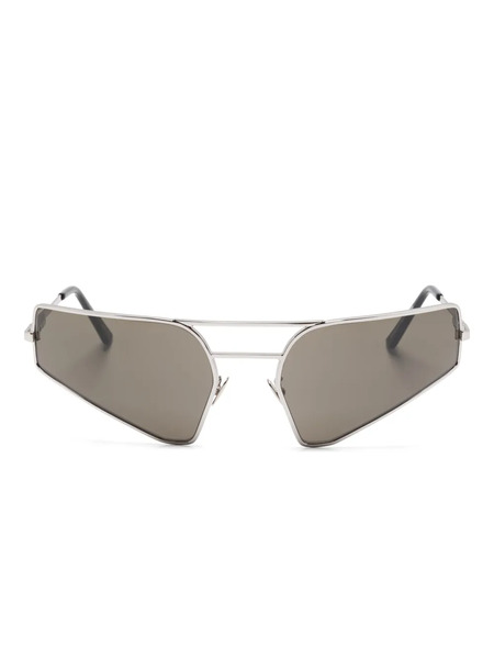  Rick Owens Oversize-frame Sunglasses - Silver 