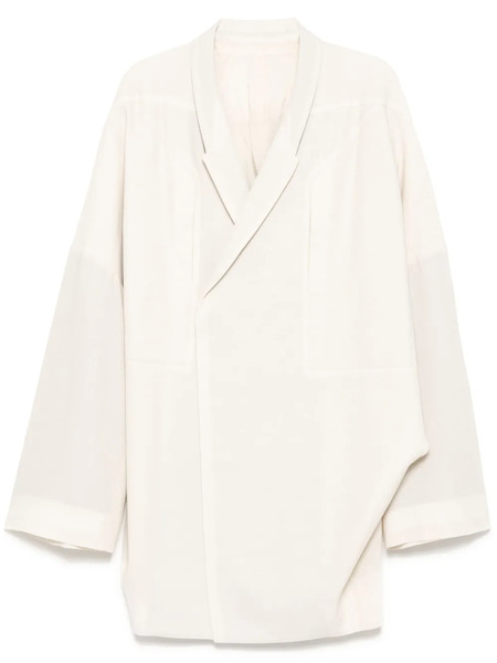  Rick Owens Oversized Arrowhead Blazer - Neutrals 