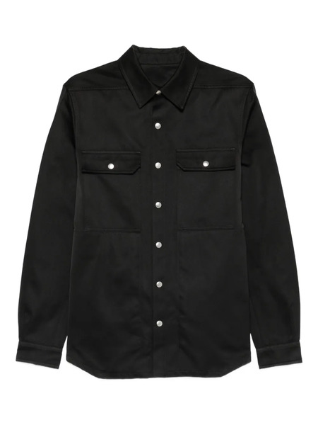  Rick Owens Pocket Outer Shirt - Black 