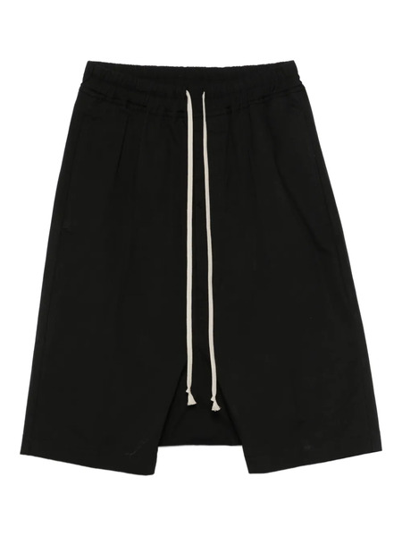  Rick Owens Pods Drawstring Shorts - Black 