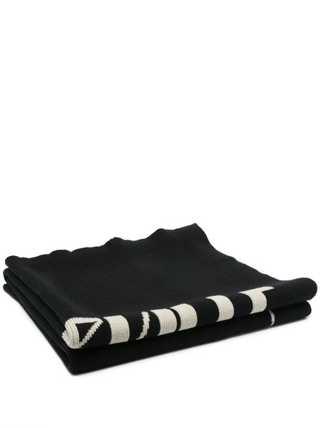 Rick Owens Porterville Blanket (222cm X 120cm) - Black 