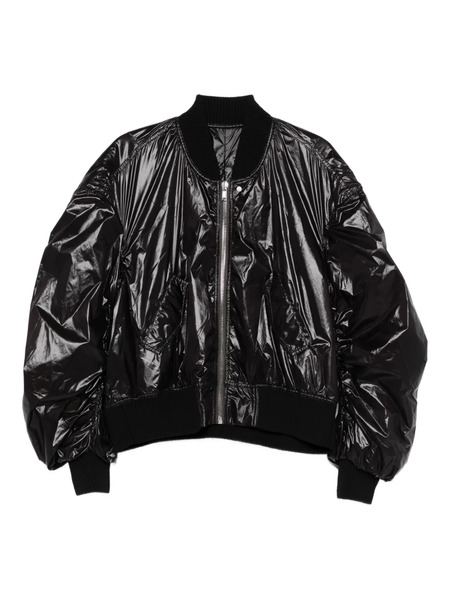  Rick Owens Secchia Flight Bomber Jacket - Black 