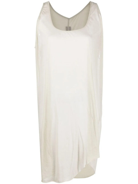 Rick Owens Semi-sheer Long-line Top - Neutrals 