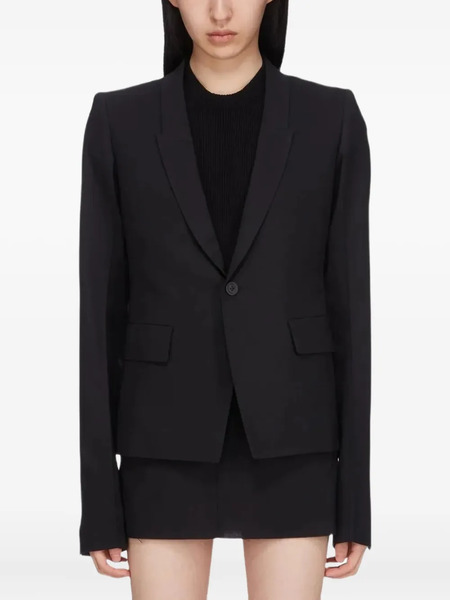  Rick Owens Single-button Blazer - Black 