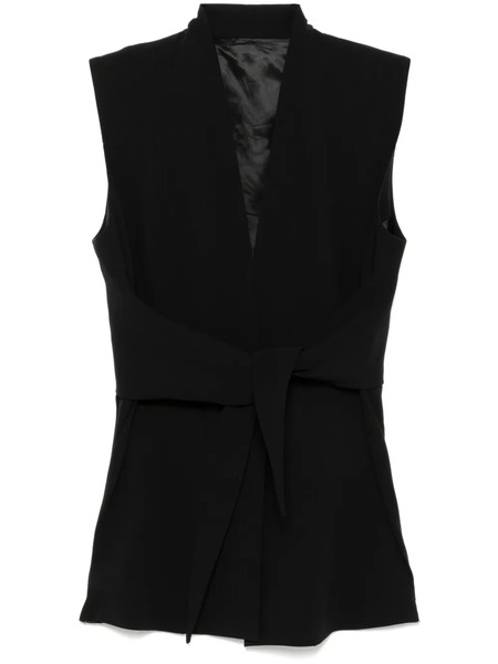  Rick Owens Strutter Waistcoat - Black 
