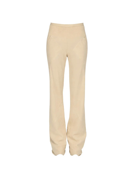  Rick Owens Temple Flared Trousers - Neutrals 